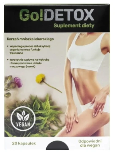 Go!Detox 20 kaps., Noble Health
