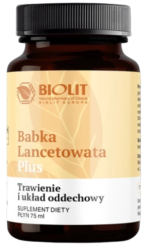 Babka lancetowata Plus, Biolit