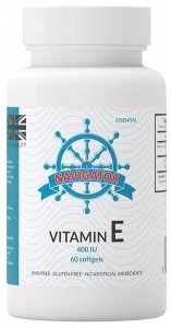Navigator Witamina E 400 IU 60 Kapsułek – Wsparcie Skóry i Ochrony Komórek