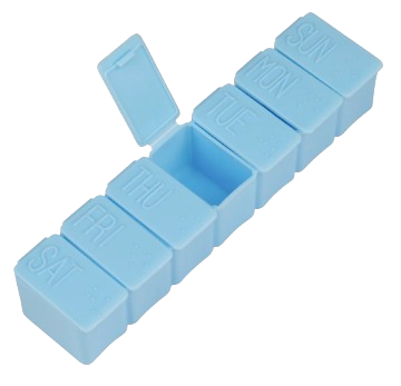 Mały organizer tygodniowy na suplementy, ForMeds