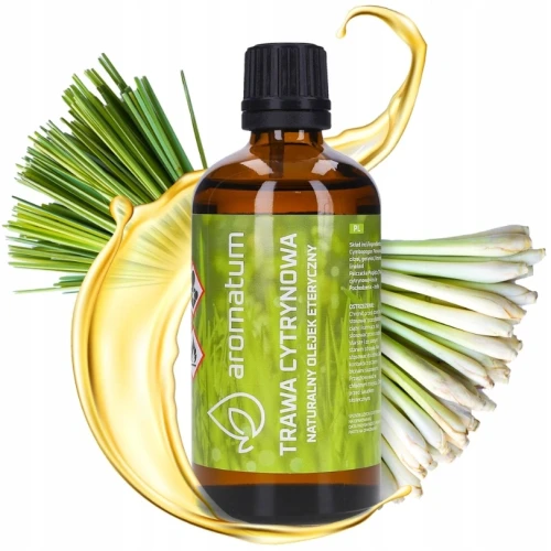 Naturalny olejek eteryczny 100 ml - trawa cytrynowa, Aromatum