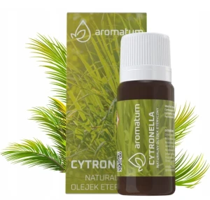 Aromatum Olejek Eteryczny Cytronella 12 ml – Do Kominków Zapachowych i Nawilżaczy