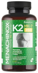 Xenico Menachinox K2 200 µg 90 Kapsułek – Wsparcie Kości i Prawidłowego Krzepnięcia Krwi