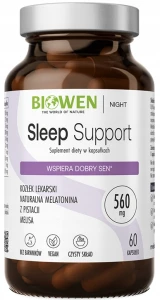 Biowen Sleep Support 60 Kapsułek – Na Sen i Wyciszenie