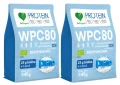 2 x BeOrganic WPC 80 Białko BIO w proszku bezsmakowe, Medicaline (id: 8610)