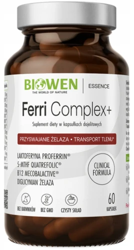 Ferri Complex+ 60 kapsułek, Biowen