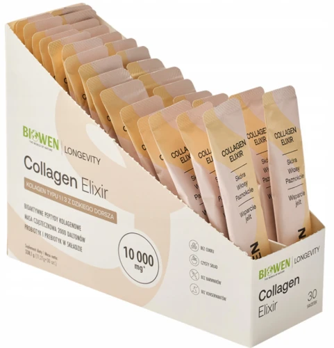 Collagen Elixir saszetki 30 szt, Biowen (id: 8619)