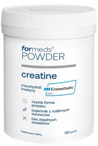 ForMeds POWDER CREATINE – Kreatyna Monohydrat w Proszku na Siłę i Masę Mięśniową
