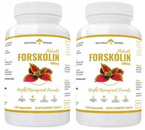 Zestaw 2x - Pokrzywa Indyjska 400mg 120kaps., AltoPharma (id: 8627)