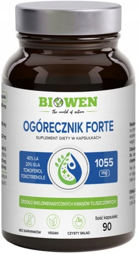 Ogórecznik Forte 90 kaps., Biowen (id: 8690)