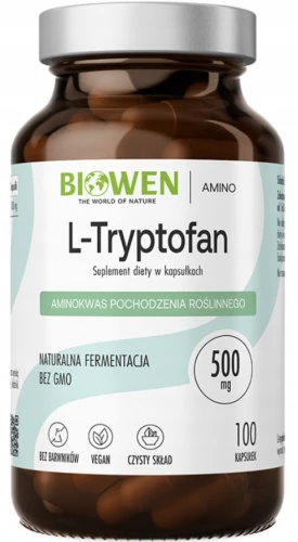 L-tryptofan - 100 kapsułek, Biowen (id: 8754)