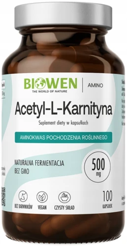 Acetyl-L-karnityna - 100 kapsułek, Biowen (id: 8755)