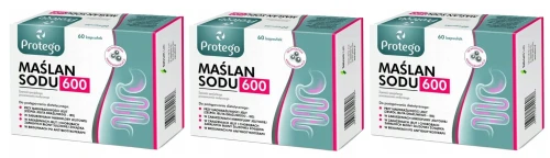 Zestaw 3x - Protego Maślan Sodu 600, Salvum