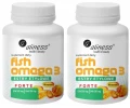 Zestaw 2x - Fish Omega 3 FORTE Estry Etylowe 500/250mg, Aliness - 90 KAPSUŁEK (id: 8773)