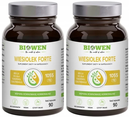 Zestaw 2x - Wiesiołek Forte 90 kaps., Biowen (id: 8796)