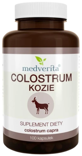 Colostrum Kozie 500 mg 100 kapsułek, Medverita (id: 6934)
