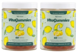 Zestaw 2x - Noble Health VITAGUMMIES VITAMIN C - Zdrowe żelki na Odporność