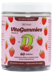 Noble Health VITAGUMMIES VITAMIN D - żelki na Zdrowe Kości i Odporność