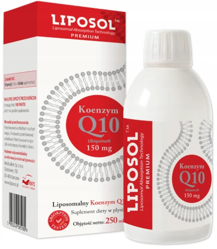 Medicaline Koenzym Q10 150 mg 250 ml Liposomalny – Wsparcie Energii Komórkowej i Witalności (id: 8820)