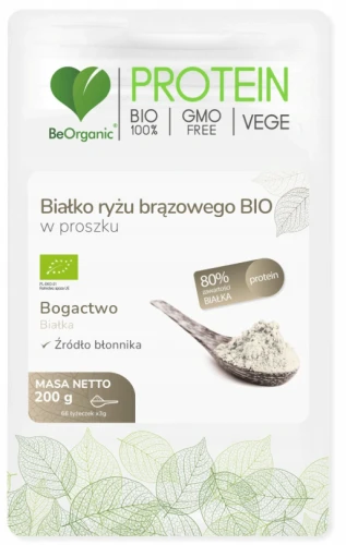 BeOrganic Białko ryżu brązowego 200g, Medicaline (id: 8825)