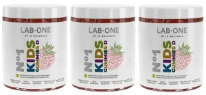 Lab One N°1 KidsGUMMIES D 3x60 sztuk– Żelki z Witaminą D dla Dzieci, Wsparcie Odporności, Zestaw
