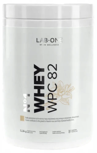 Lab One N°1 WHEY WPC 82 – Białko Serwatkowe na Budowę i Regenerację Mięśni (id: 8856)