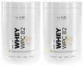 Lab One N°1 WHEY WPC 82 2x500 g– Białko Serwatkowe na Budowę i Regenerację Mięśni, Zestaw (id: 8857)