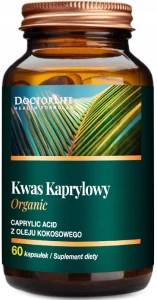 Kwas Kaprylowy Caprylic Acid Special 800 mg 60 kaps, Doctor Life