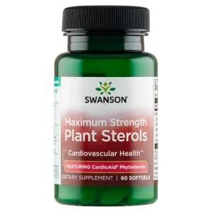 Swanson Plant Sterols 60 kapsułek - Cholesterol Układ Sercowo-Naczyniowy