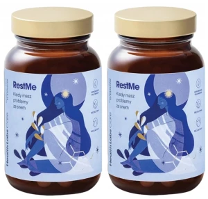 HealthLabs RestMe 2x60 kaps – Suplement na Sen i Regenerację