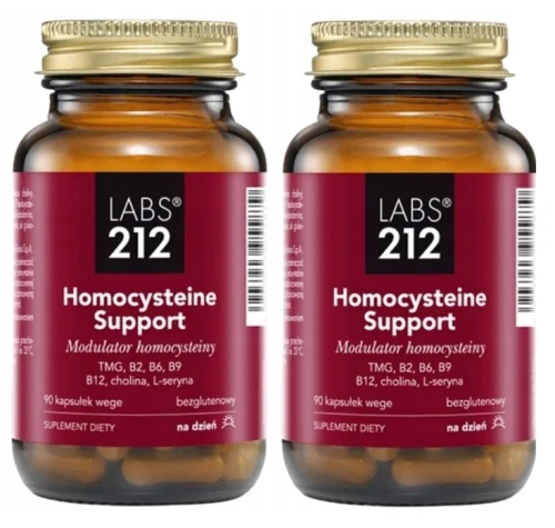 Labs212 Homocysteine Support – Wsparcie Układu Sercowo-Naczyniowego i Metabolizmu, Zestaw (id: 8909)