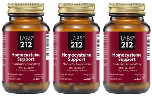 Labs212 Homocysteine Support – Wsparcie Układu Sercowo-Naczyniowego i Metabolizmu, Zestaw (id: 8908)