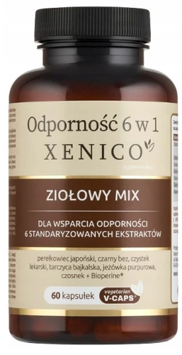 Odporność 6w1 60 kaps., Xenico