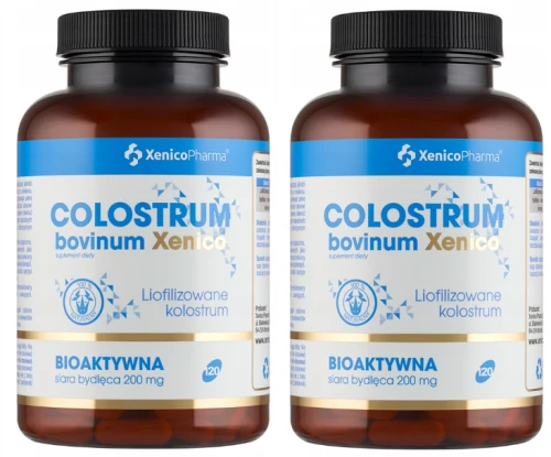 Zestaw 2x - Colostrum bovinum Xenico, 120 kaps. Vcaps, Xenico (id: 8914)