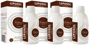 Zestaw 3x - Medicaline Liposol Liposomalne Żelazo 20mg 250 ml Smak Coli - Hemoglobina Odporność Zmniejszenie zmęczenia