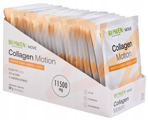 Biowen Collagen Motion Saszetki – 30 gotowych porcji do rozpuszczenia