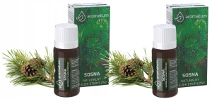 Aromatum Naturalny Olejek Eteryczny Sosna 2x 12 ml – Odświeżenie Powietrza i Aromaterapia Zestaw