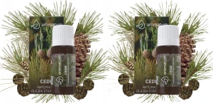 Aromatum Olejek Eteryczny Cedrowy 2x 12 ml – Do Kominków Zapachowych i Nawilżaczy Zestaw