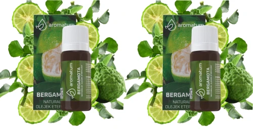 Aromatum Olejek Eteryczny Bergamotowy 2x 12 ml – Do Kominków Zapachowych i Nawilżaczy, Zestaw (id: 8947)