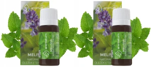 Aromatum Naturalny Olejek Eteryczny Melisa 2x 12 ml – Relaks i Aromaterapia Zestaw