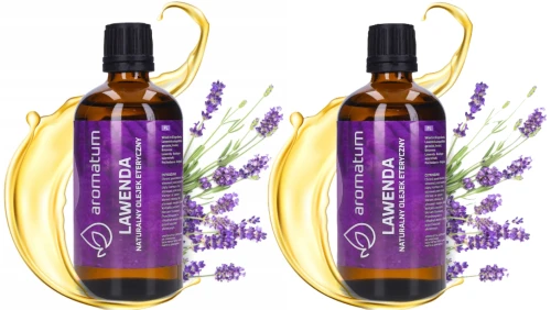 Aromatum Olejek Eteryczny Lawendowy 2x 100 ml – Do Kominków Zapachowych i Nawilżaczy Zestaw (id: 8954)