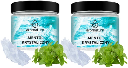 Aromatum Mentol Krystaliczny 2x 100 g – Intensywny Aromat do Aromaterapii i Domowych Zastosowań Zestaw (id: 8959)
