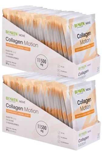 Biowen Collagen - KOLAGEN - Motion Saszetki 2x 30 gotowych porcji do rozpuszczenia Zestaw (id: 8971)