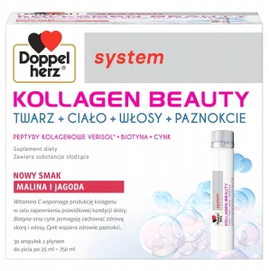 DOPPELHERZ Kolagen Beauty Malina Jagoda 30x25ml