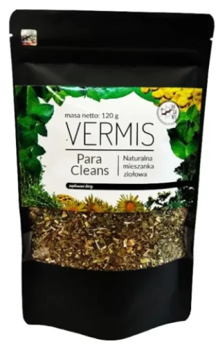 ORVERMIS ParaCleans – 120g mieszanka ziołowa, Organis - Usuwanie Pasożytów (id: 2389)