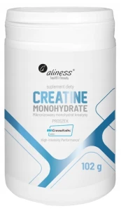 KREATYNA - Creatine Creavitalis 102g, 30 porcji, Aliness - Funkcje poznawcze Mózg Pamięć Masa mięśniowa