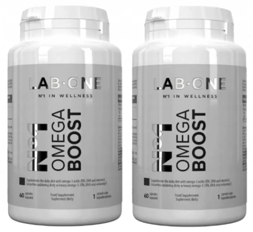 Lab One N°1 Omega BOOST – Omega 3 EPA DHA, Wsparcie Serca i Mózgu Zestaw (id: 9097)