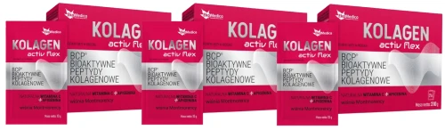 EkaMedica Kolagen Active Flex 3x 21 saszetek na Skórę Scięgna Witamina C Zestaw (id: 9103)