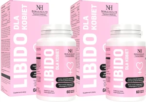 2 x Libido dla kobiet 60 kaps., Noble Health