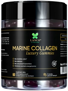 LANCO Marine Collagen Kolagen w żelkach Owoce Leśne 60 żelek na Stawy Skórę